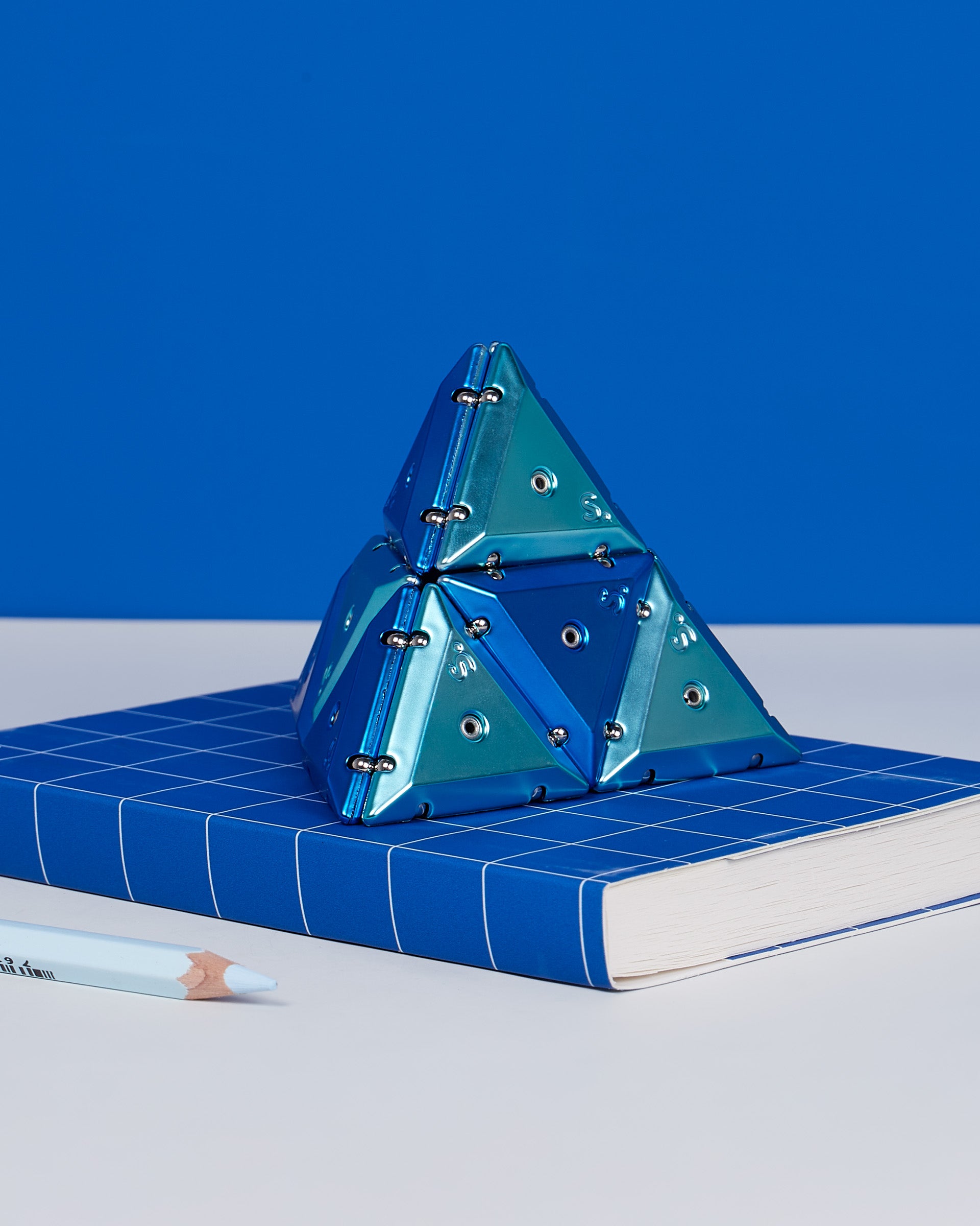Chrome Pyramid Geode - Image 4