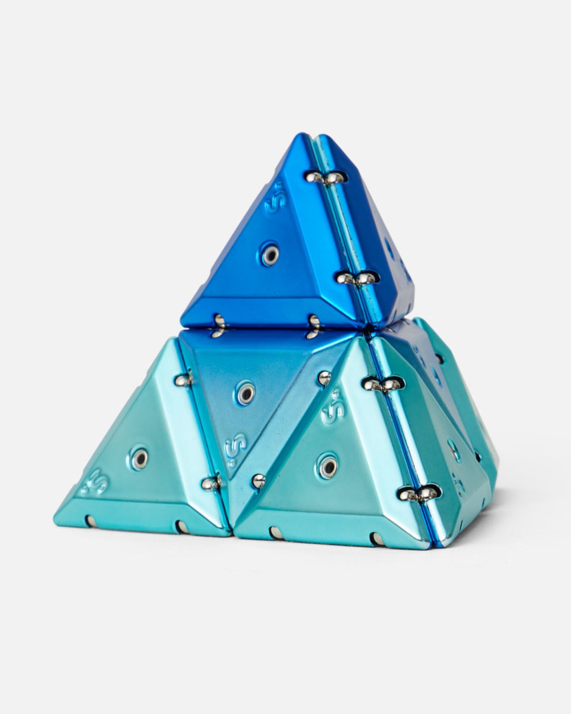 Chrome Pyramid Geode - Image 3