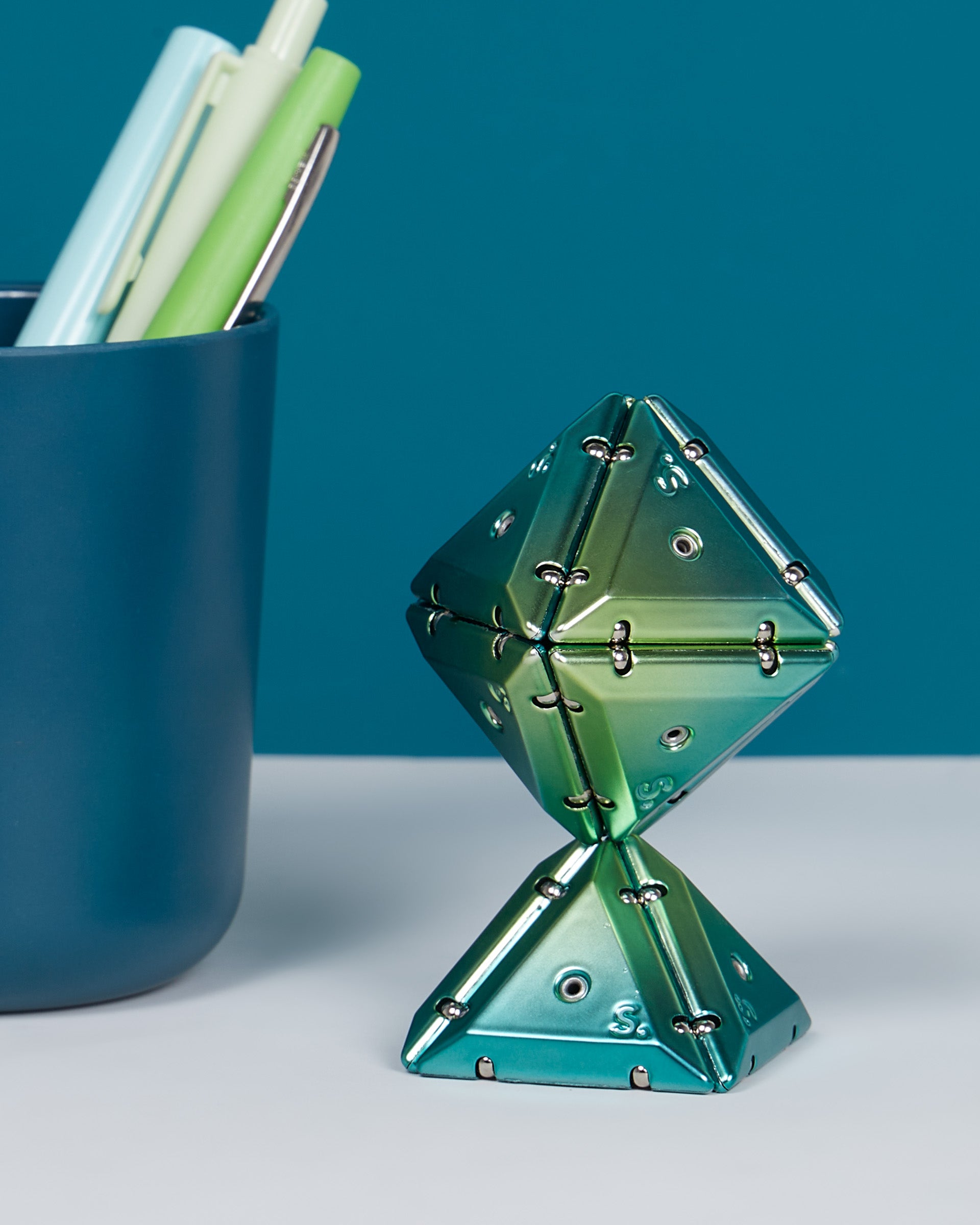 Chrome Pyramid Geode - Image 2