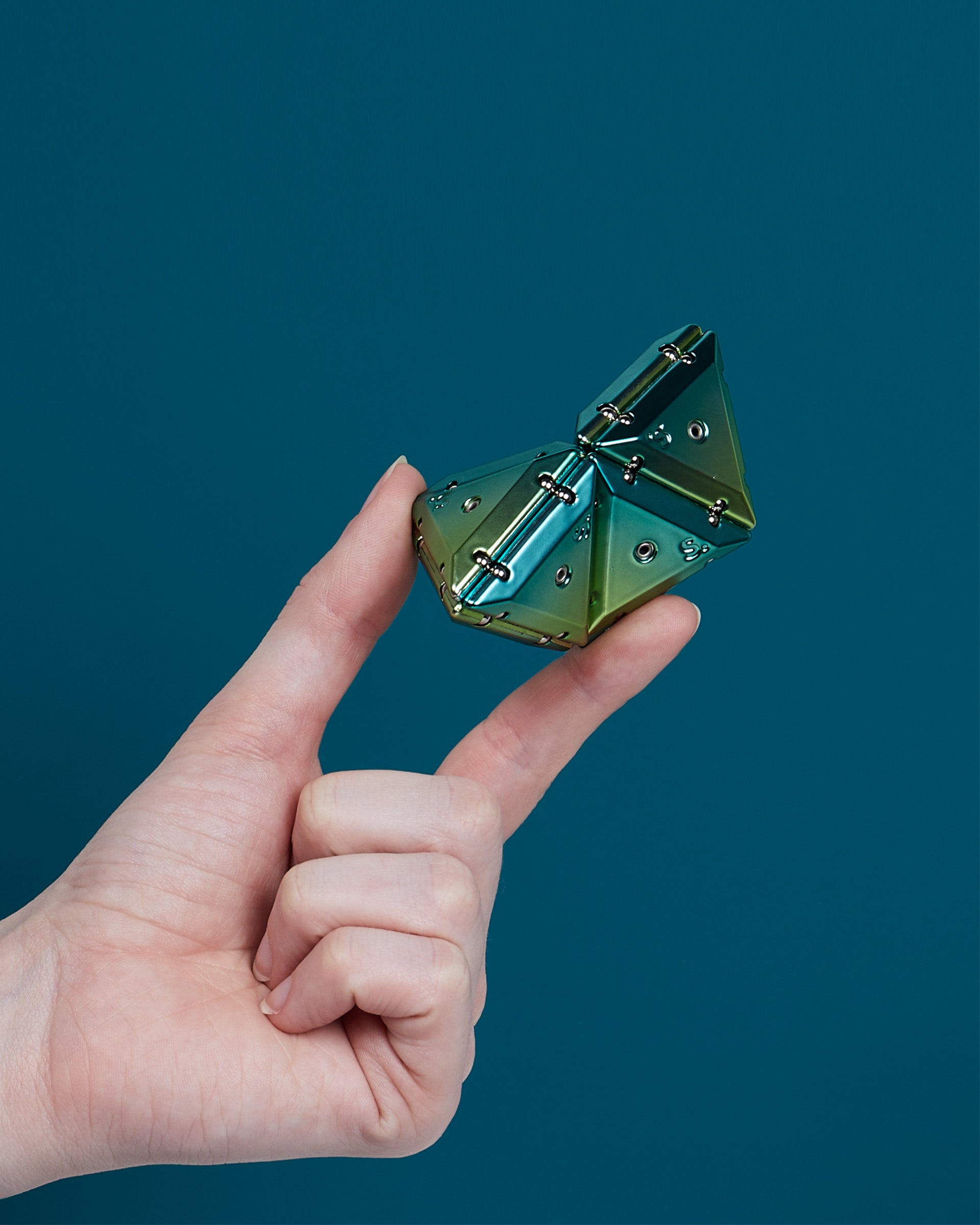 Chrome Pyramid Geode - Image 6