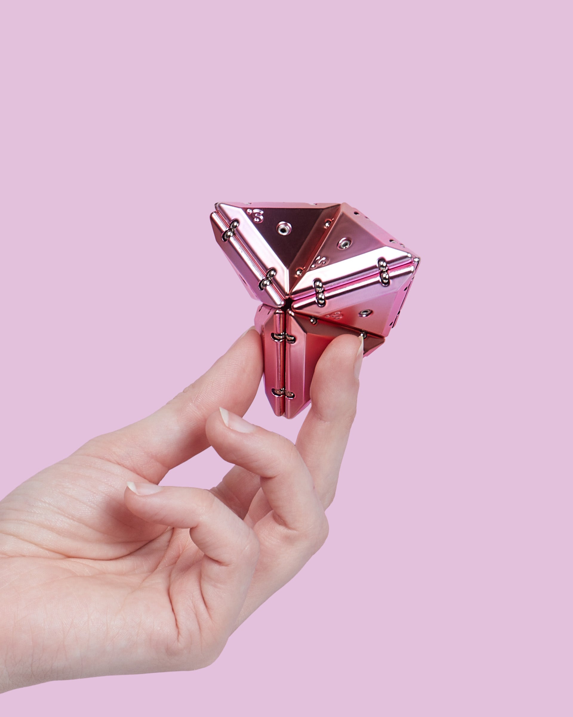 Chrome Pyramid Geode - Image 12